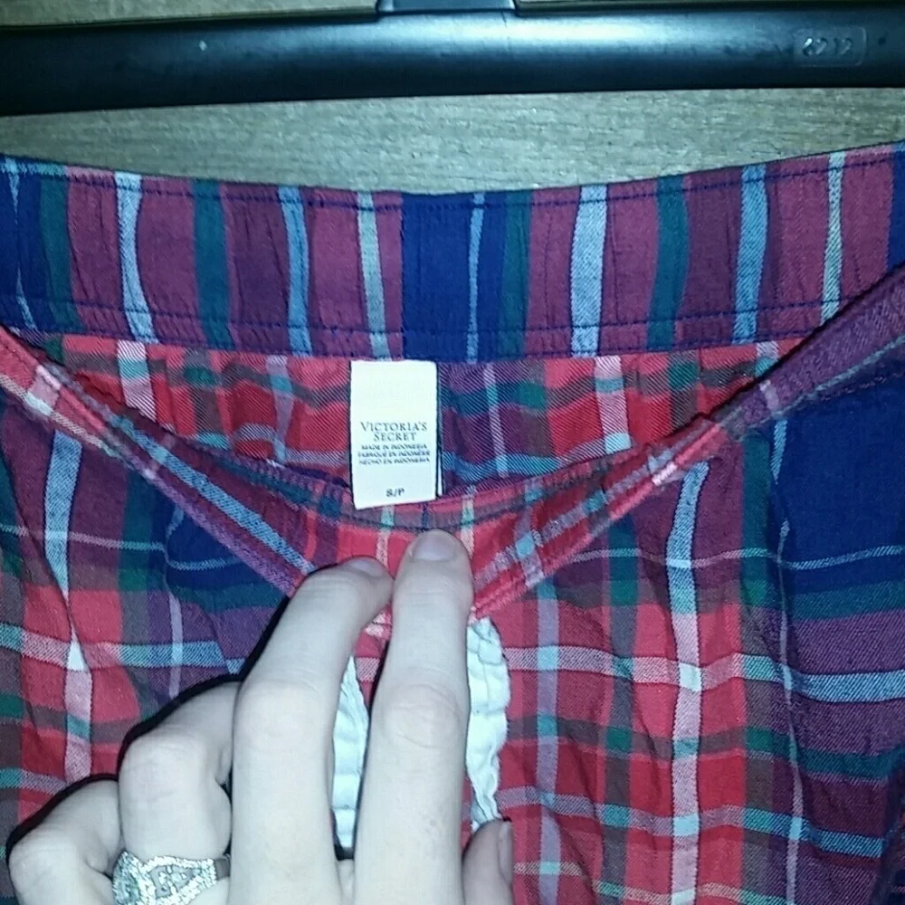 ❤VS Plaid PJ Set